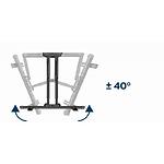 Изображение Настенное крепление Gembird WM-58ST-01 для 32 - 58” (до 37 кг) VESA 400 x 400 мм #8 Фото Настенное крепление Gembird WM-58ST-01 для 32 - 58” (до 37 кг) VESA 400 x 400 мм #8