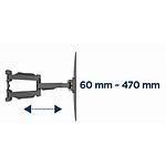 Изображение Настенное крепление Gembird WM-58ST-01 для 32 - 58” (до 37 кг) VESA 400 x 400 мм #10 Фото Настенное крепление Gembird WM-58ST-01 для 32 - 58” (до 37 кг) VESA 400 x 400 мм #10