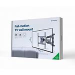 Изображение Настенное крепление Gembird WM-75ST-01 для 32 - 75” (до 45 кг) VESA 600 x 400 мм #5 Фото Настенное крепление Gembird WM-75ST-01 для 32 - 75” (до 45 кг) VESA 600 x 400 мм #5