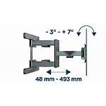 Изображение Настенное крепление Gembird WM-80ST-01 для 40 - 80” (до 50 кг) VESA 600 x 400 мм #5 Фото Настенное крепление Gembird WM-80ST-01 для 40 - 80” (до 50 кг) VESA 600 x 400 мм #5