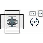 Изображение Настенное крепление Gembird WM-80STR-01 для 40 - 80” (до 50 кг) VESA 600 x 400 мм #11 Фото Настенное крепление Gembird WM-80STR-01 для 40 - 80” (до 50 кг) VESA 600 x 400 мм #11