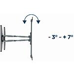 Изображение Настенное крепление Gembird WM-80STR-01 для 40 - 80” (до 50 кг) VESA 600 x 400 мм #12 Фото Настенное крепление Gembird WM-80STR-01 для 40 - 80” (до 50 кг) VESA 600 x 400 мм #12