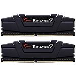 Фото DDR-4 2шт x 32GB 3600МГц G.Skill Ripjaws V Black (F4-3600C18D-64GVK)