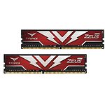 Изображение DDR-4 2шт x 8GB 3000МГц Team T-Force Zeus Red (TTZD416G3000HC16CDC01) Фото DDR-4 2шт x 8GB 3000МГц Team T-Force Zeus Red (TTZD416G3000HC16CDC01)