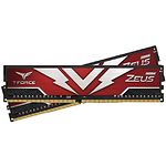 Изображение DDR-4 2шт x 8GB 3000МГц Team T-Force Zeus Red (TTZD416G3000HC16CDC01) #1 Фото DDR-4 2шт x 8GB 3000МГц Team T-Force Zeus Red (TTZD416G3000HC16CDC01) #1