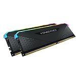 Изображение DDR-4 2шт x 8GB 3200МГц CORSAIR Vengeance RGB RS Black (CMG16GX4M2E3200C16) #1 Фото DDR-4 2шт x 8GB 3200МГц CORSAIR Vengeance RGB RS Black (CMG16GX4M2E3200C16) #1