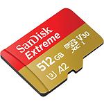 Фото microSD XC 512 GB SanDisk Extreme C10 UHS-I U3 V30 (SDSQXAV-512G-GN6MA) SD адаптер, R160/W90 #1