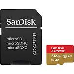 Фото microSD XC 512 GB SanDisk Extreme C10 UHS-I U3 V30 (SDSQXAV-512G-GN6MA) SD адаптер, R160/W90 #2