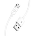 Фото Кабель HOCO X87 White (6931474783240) USB/Type-C, 1м, 3A, silicone #2