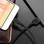 Фото Кабель HOCO X20 Black (6957531068945) USB/Micro-USB, 3м, 2A, PVC+TPE #5