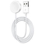 Фото Кабель HOCO Y12 White (6931474792006) USB/Smart watch charging, 1м, зарядка смарт-часов
