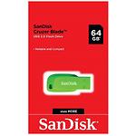 Фото USB Flash 32Gb SanDisk Cruzer Blade Green (SDCZ50C-032G-B35GE) #1