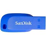 Фото USB Flash 64Gb SanDisk Cruzer Blade Electric Blue (SDCZ50C-064G-B35BE)