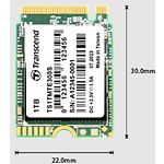 Изображение SSD Transcend 512Gb MTE300S M.2 NVMe PCIe Gen3 x4 2230 (TS512GMTE300S) 2000/1100 MB/s #1 Фото SSD Transcend 512Gb MTE300S M.2 NVMe PCIe Gen3 x4 2230 (TS512GMTE300S) 2000/1100 MB/s #1