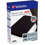 Фото SSD Verbatim Store n Go 256Gb External USB 3.2 GEN 1 USB-A + USB-C (53249) #2