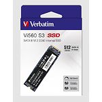 Изображение SSD Verbatim Vi560 512Gb M.2 SATA3 2280 (49363) 520/480Mb/s Фото SSD Verbatim Vi560 512Gb M.2 SATA3 2280 (49363) 520/480Mb/s