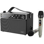 Изображение HOCO BS50 Chanter Black (6931474779274) портатив. колонка 60W, 4Ah аккум,BT,FM,USB, 2 wifi микрофона Фото HOCO BS50 Chanter Black (6931474779274) портатив. колонка 60W, 4Ah аккум,BT,FM,USB, 2 wifi микрофона