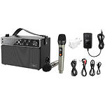Изображение HOCO BS50 Chanter Black (6931474779274) портатив. колонка 60W, 4Ah аккум,BT,FM,USB, 2 wifi микрофона #5 Фото HOCO BS50 Chanter Black (6931474779274) портатив. колонка 60W, 4Ah аккум,BT,FM,USB, 2 wifi микрофона #5