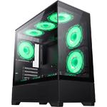 Изображение Корпус GAMEMAX Vista MB, Micro-ATX, Tempered Glass, Mesh, без БП Фото Корпус GAMEMAX Vista MB, Micro-ATX, Tempered Glass, Mesh, без БП