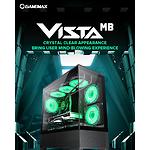 Изображение Корпус GAMEMAX Vista MB, Micro-ATX, Tempered Glass, Mesh, без БП #9 Фото Корпус GAMEMAX Vista MB, Micro-ATX, Tempered Glass, Mesh, без БП #9