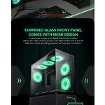 Изображение Корпус GAMEMAX Vista MB, Micro-ATX, Tempered Glass, Mesh, без БП #11 Фото Корпус GAMEMAX Vista MB, Micro-ATX, Tempered Glass, Mesh, без БП #11