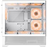 Изображение Корпус GAMEMAX Vista MW, Micro-ATX, Tempered Glass, Mesh, без БП #5 Фото Корпус GAMEMAX Vista MW, Micro-ATX, Tempered Glass, Mesh, без БП #5