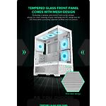 Изображение Корпус GAMEMAX Vista AW, Midi ATX, Tempered Glass, Mesh, без БП #11 Фото Корпус GAMEMAX Vista AW, Midi ATX, Tempered Glass, Mesh, без БП #11