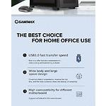 Изображение Корпус GAMEMAX Quest Mesh, Tempered Glass, без БП #9 Фото Корпус GAMEMAX Quest Mesh, Tempered Glass, без БП #9
