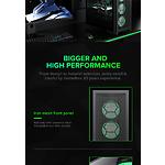 Изображение Корпус GAMEMAX Leader, Glass, без БП, RGB Контролер #14 Фото Корпус GAMEMAX Leader, Glass, без БП, RGB Контролер #14