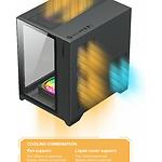 Изображение Корпус GAMEMAX Infinity Mini Black, без БП #12 Фото Корпус GAMEMAX Infinity Mini Black, без БП #12