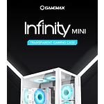 Изображение Корпус GAMEMAX Infinity Mini White, без БП #10 Фото Корпус GAMEMAX Infinity Mini White, без БП #10