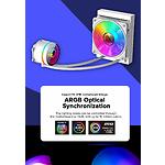 Изображение Cooler CPU GAMEMAX Iceberg 120 White Infinity СВО #14 Фото Cooler CPU GAMEMAX Iceberg 120 White Infinity СВО #14