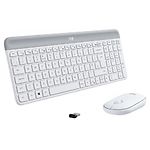 Изображение Клавиатура+мышь Logitech MK470 Slim Wireless, US Int'L, OFF-WHITE (920-009205) #4 Фото Клавиатура+мышь Logitech MK470 Slim Wireless, US Int'L, OFF-WHITE (920-009205) #4