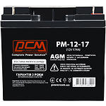 Аккумулятор для ИБП Powercom PM-12-17, AGM 12В 17Ач - фото