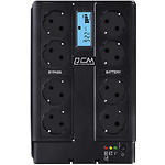 Изображение UPS PowerCom CUB-1000N LCD, USB, 1000VA/550W, 8 x Schuko евророзеток (4 + 4 bypass) Фото UPS PowerCom CUB-1000N LCD, USB, 1000VA/550W, 8 x Schuko евророзеток (4 + 4 bypass)
