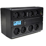 Изображение UPS PowerCom CUB-1000N LCD, USB, 1000VA/550W, 8 x Schuko евророзеток (4 + 4 bypass) #1 Фото UPS PowerCom CUB-1000N LCD, USB, 1000VA/550W, 8 x Schuko евророзеток (4 + 4 bypass) #1
