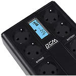 Изображение UPS PowerCom CUB-1000N LCD, USB, 1000VA/550W, 8 x Schuko евророзеток (4 + 4 bypass) #2 Фото UPS PowerCom CUB-1000N LCD, USB, 1000VA/550W, 8 x Schuko евророзеток (4 + 4 bypass) #2