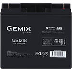 Аккумулятор для ИБП Gemix GB1218, AGM 12В 18Ач - фото