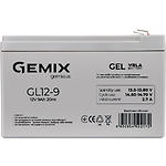 Изображение Аккумулятор к UPS 12В 9Ач Gemix GL12-9, GEL VRLA battery Фото Аккумулятор к UPS 12В 9Ач Gemix GL12-9, GEL VRLA battery