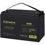 Фото Аккумулятор к UPS 12В 100Ач Gemix LP12-100, AGM #1