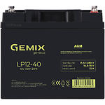 Фото Аккумулятор к UPS 12В 40Ач Gemix LP12-40, AGM