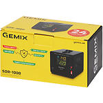 Изображение Стабилизатор Gemix SDR-1000, 700Вт, два вольтметра, 2 евророзетки, USB #2 Фото Стабилизатор Gemix SDR-1000, 700Вт, два вольтметра, 2 евророзетки, USB #2