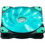 Фото Вентилятор 120мм MARVO FN-10 Green LED, 3 pin + 4 pin Molex