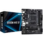 Изображение Материнская плата ASRock B550M-HVS SE, AM4, micro-ATX Фото Материнская плата ASRock B550M-HVS SE, AM4, micro-ATX
