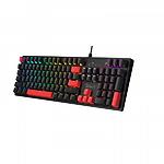 Изображение Клавиатура A4tech Bloody S510R Fire Black механическая игровая, RGB, BLMS Red Switch, USB #4 Фото Клавиатура A4tech Bloody S510R Fire Black механическая игровая, RGB, BLMS Red Switch, USB #4