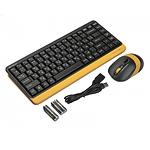 Изображение Клавиатура+мышь A4tech FG1110 Fstyler Wireless, USB, Bumblebee #1 Фото Клавиатура+мышь A4tech FG1110 Fstyler Wireless, USB, Bumblebee #1