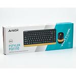 Изображение Клавиатура+мышь A4tech FG1110 Fstyler Wireless, USB, Bumblebee #3 Фото Клавиатура+мышь A4tech FG1110 Fstyler Wireless, USB, Bumblebee #3