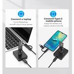 Фото HDD Rack Gembird DD-U3M2 Док-станція, USB Type-C, для M.2 SATA SSD & M.2 NVME SSD #4