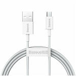Фото Кабель Baseus CAMYS-A02 Superior USB/Micro USB 2м White, 2A Fast Charging