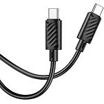 Изображение Кабель HOCO X88 Black (6931474783363) Type-C/Type-C, 1м, PD 60W #1 Фото Кабель HOCO X88 Black (6931474783363) Type-C/Type-C, 1м, PD 60W #1
